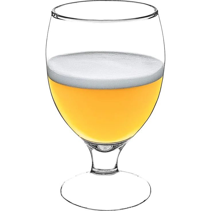 KADAX Biergläser Becher hoch 370ml 1 Stk – Bild 3