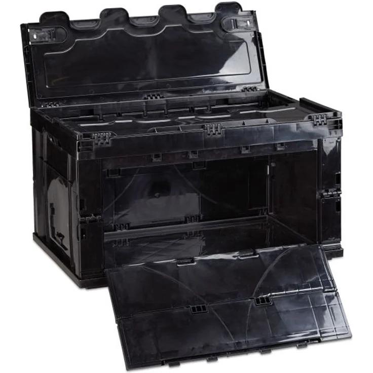 4 x Transportbox 60 L mit Deckel – Bild 6