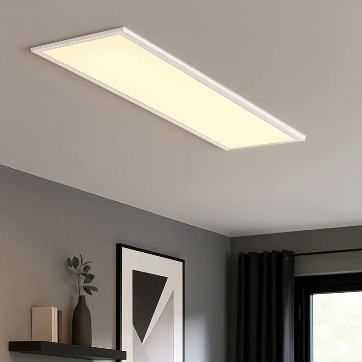 LED Aufbau Panel, weiß, dimmbar, Fernbedienung, L 100 cm – Bild 4