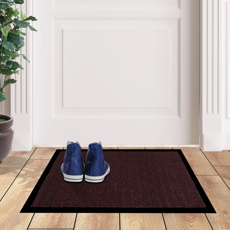 Furni24 Fußmatte - Rot-Schwarz, 40 x 60 cm – Bild 4