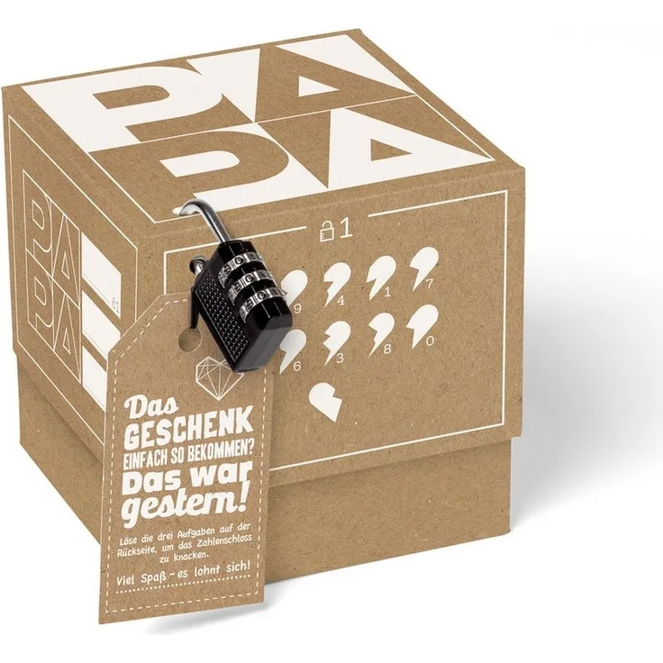 SURPRISA Geschenkbox Geschenke als Rätsel individuelle Geldgeschenke, Personalisierte Geschenkideen / Das Geschenk einfach so - war gestern!
