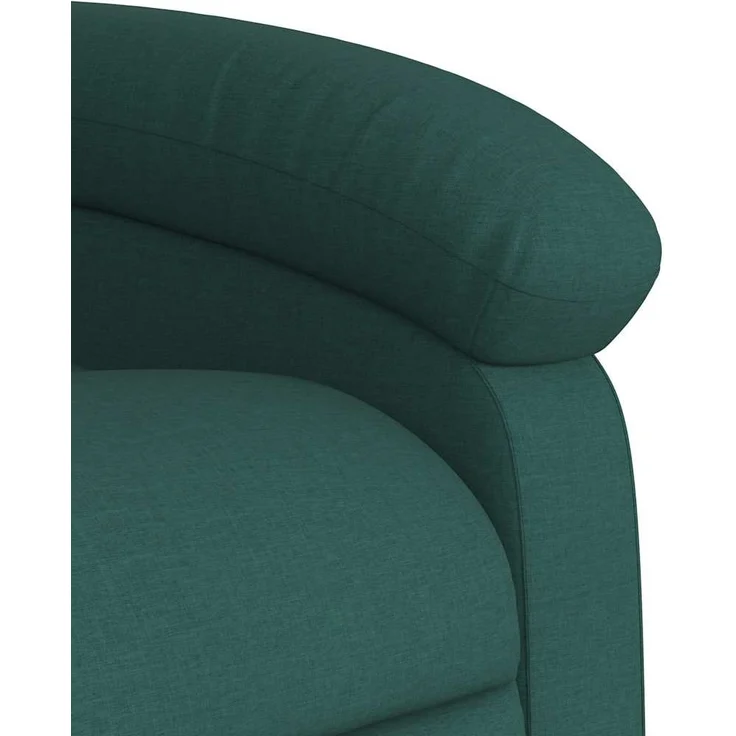 vidaXL Massage-Relaxsessel, dunkelgrüner Stoff 3205812 – Bild 8