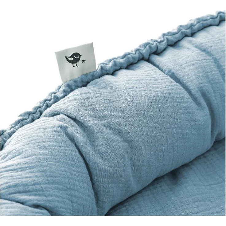 Julius Zöllner Kuschelnest NIDO Musselin denim – Bild 2