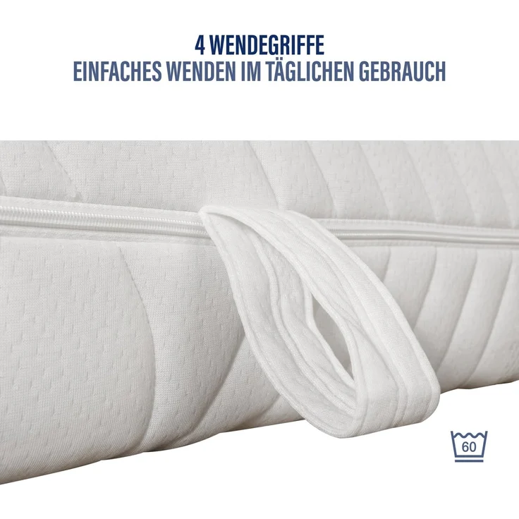 Komfortschaummatratze Vision Top, Beco, 22 cm hoch, optimal für Seiten- & Rückenschläfer – Bild 7