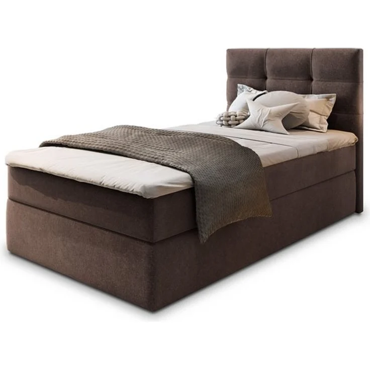 Masseno Boxbett GLOS 100x200 cm mit Bonell Matratze und Topper – Bild 4