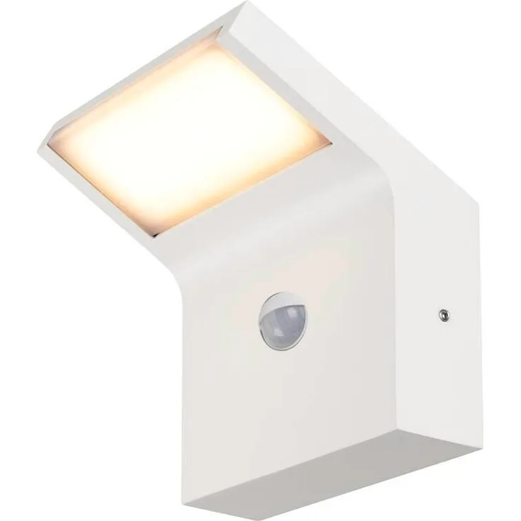 SLV ORDI II, WL, SENSOR, Wandaufbauleuchte, eckig, 2200/3000 K, IP54, weiß - Stand-, Wand- und Deckenleuchten (Outdoor)