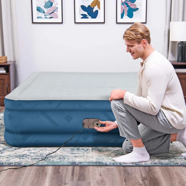 Fortech™ Doppelluftbett Snugable Top™ mit integrierter Elektropumpe 203 x 152 x 46 cm – Bild 8