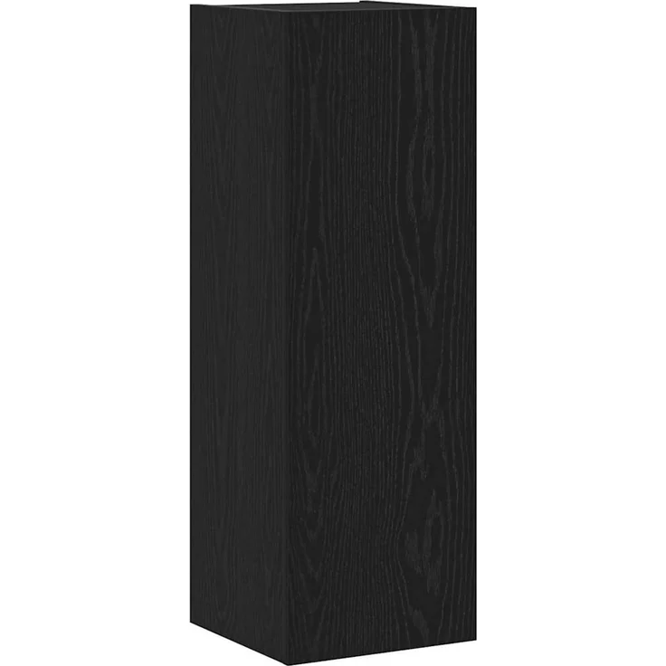 TV-Lowboard, TV-Schrankset 5 pcs Schwarz Eichen-Optik Holzwerkstoff – Bild 5