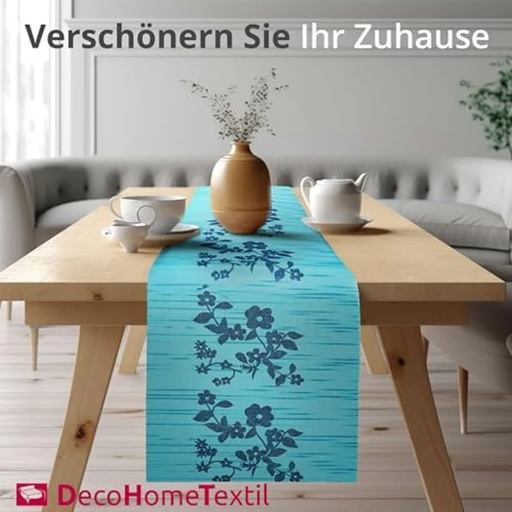 DecoHomeTextil Heimtextilmanufaktur Tischläufer Miami Tablerunner, wind- und wetterfest, UV-beständig, verrottungsfest – Bild 3