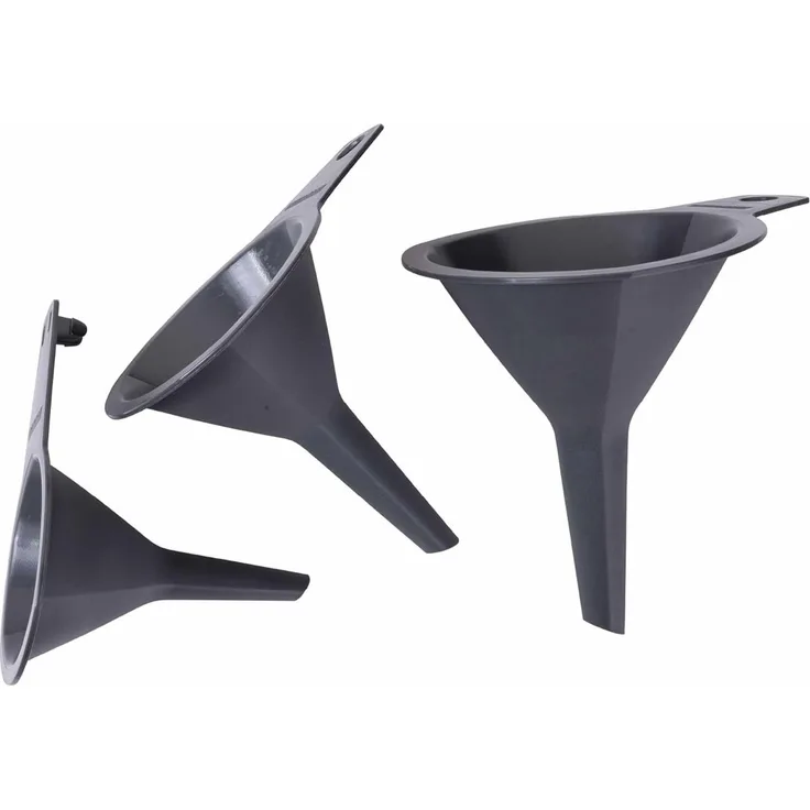 Fackelmann Trichter-Set 3-teilig 7,5 cm, 9 cm, 11 cm Kunststofftrichter