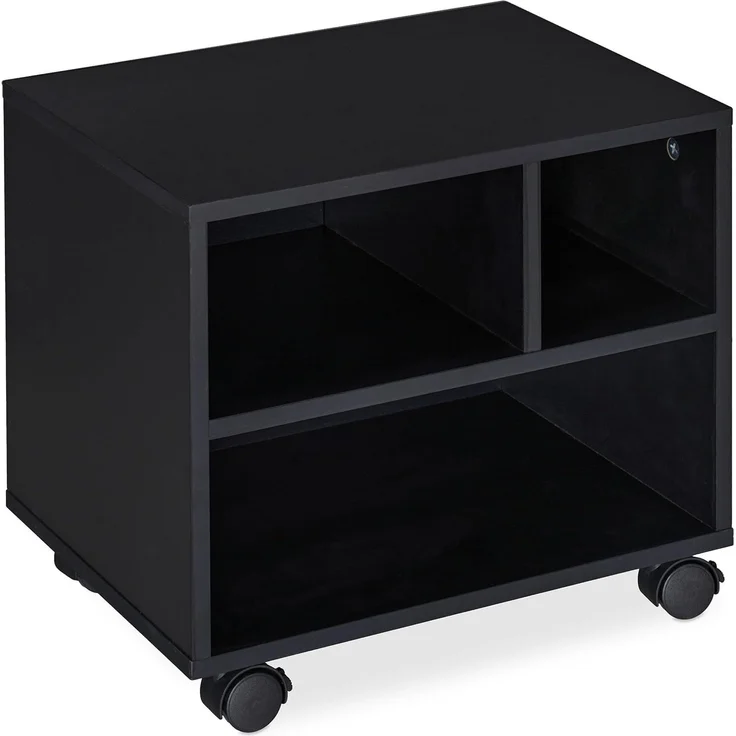 Relaxdays Rollcontainer mit 3 offenen Fächern – Bild 8
