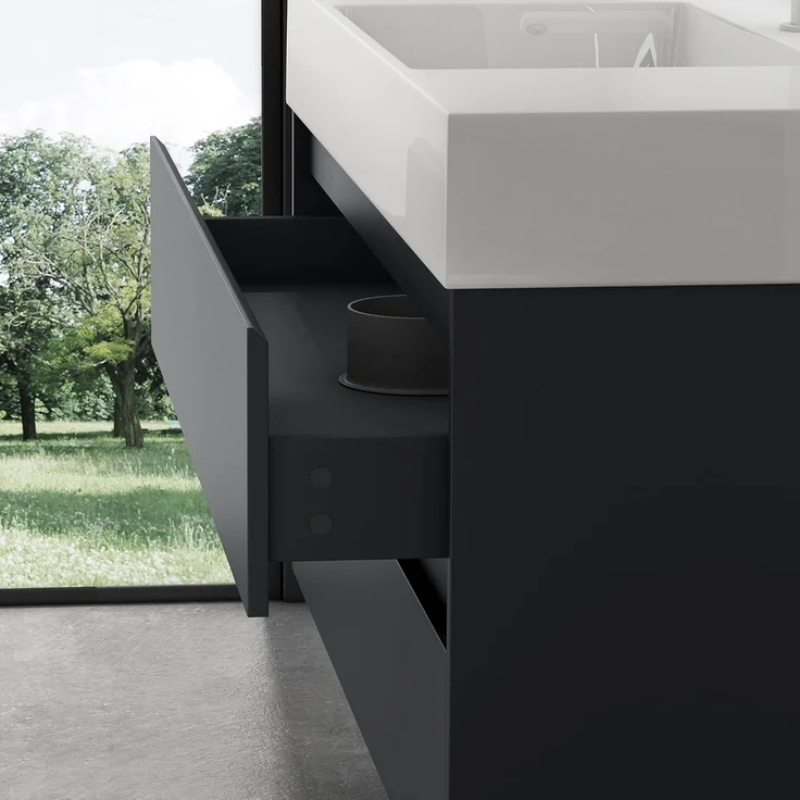 Mai & Mai Badmöbel-Set Badezimmermöbel 120cm Waschbecken Waschtisch mit Unterschrank Deep – Bild 5