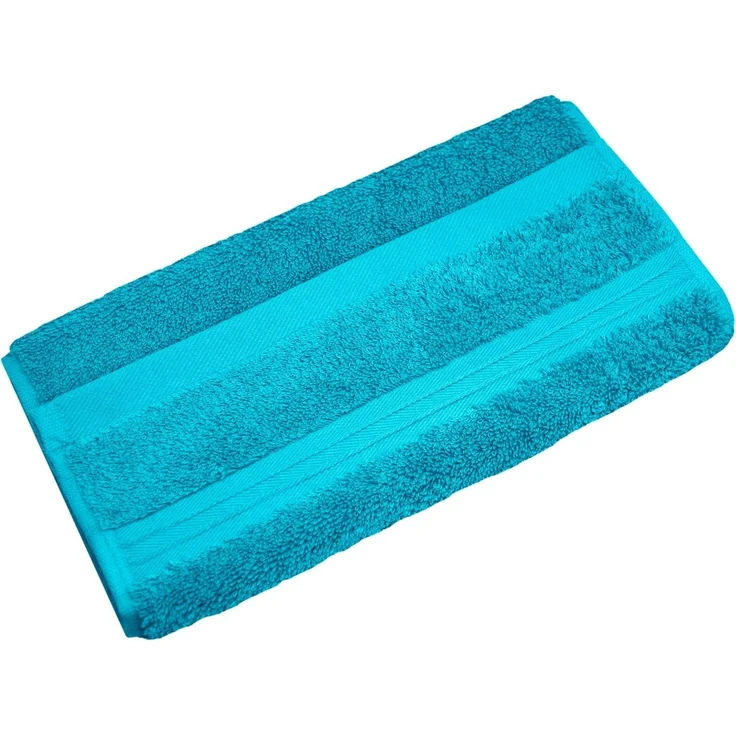 Lashuma Gästehandtücher Linz, Frottee (4-St), Modernes Gästetücher Set 30x50 cm blau – Bild 1