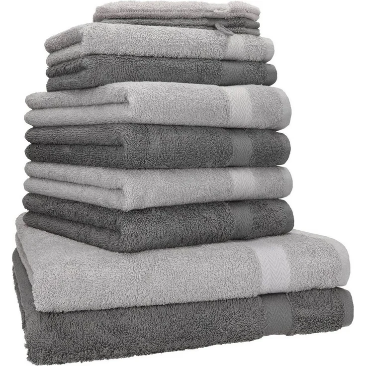 Betz Handtücher Premium Handtuch-Set 10-teilig, (Set, 10-St), Duschtücher, Handtücher, Gästetücher & Waschhandschuhe – Bild 1