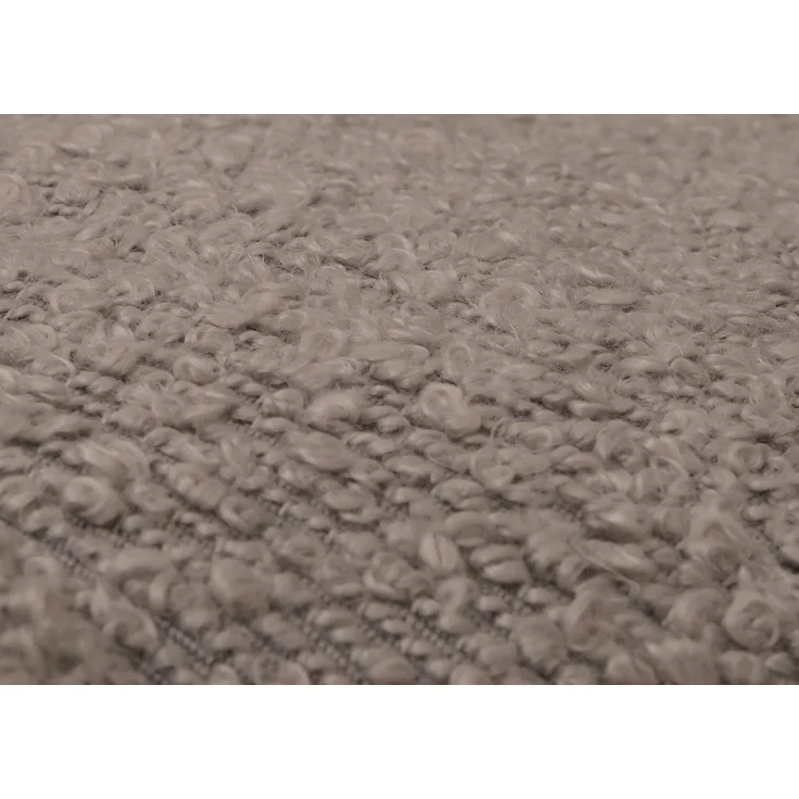 Schaukelstuhl HWC-K10, Relaxsessel, Holz FSC® Stoff/Textil Bouclé (450g/m²) ~ grau, Gestell natur – Bild 4