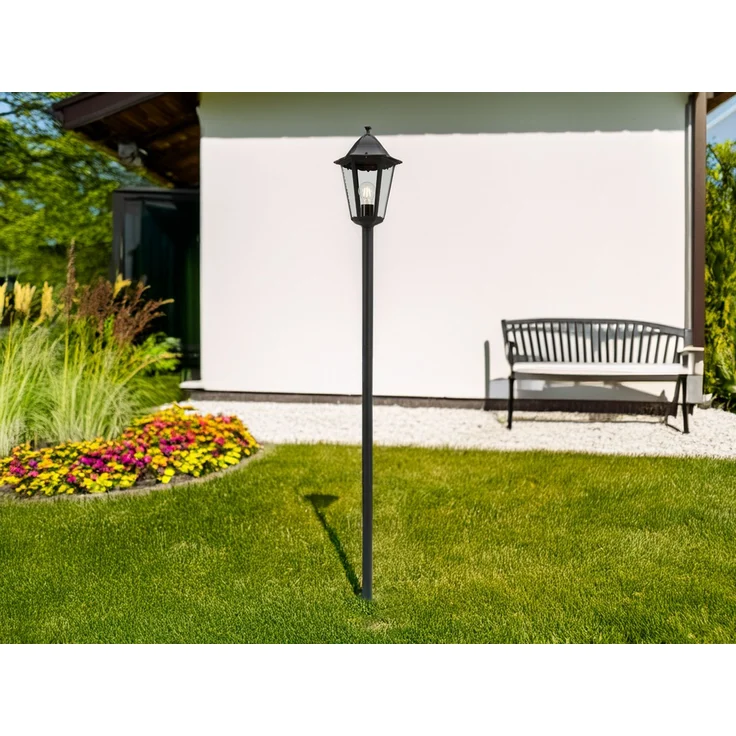 LED Außen Mastleuchte im Landhausstil aus Aluminium, Höhe 170cm – Bild 5