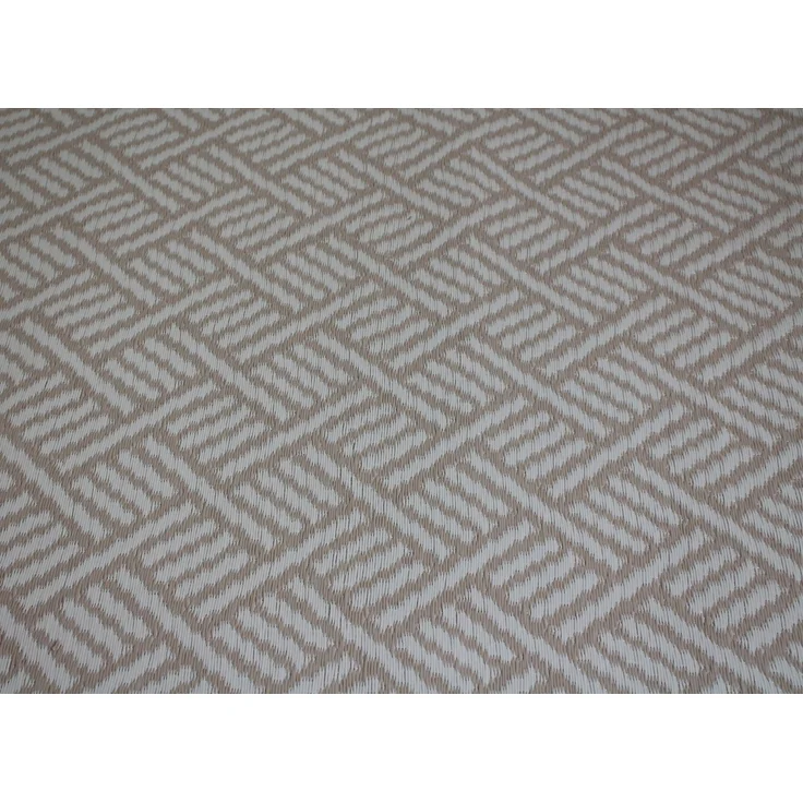 Dekoleidenschaft Outdoorteppich in beige / creme aus recyceltem Polypropylen, 120x180 cm, wetterfest, rechteckig, Balkonteppich, Gartenteppich, Kunststoffteppich – Bild 3