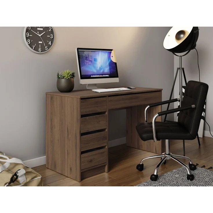 Schreibtisch / Schminktisch Ada (Farbe: Nuss Okapi) – Bild 2