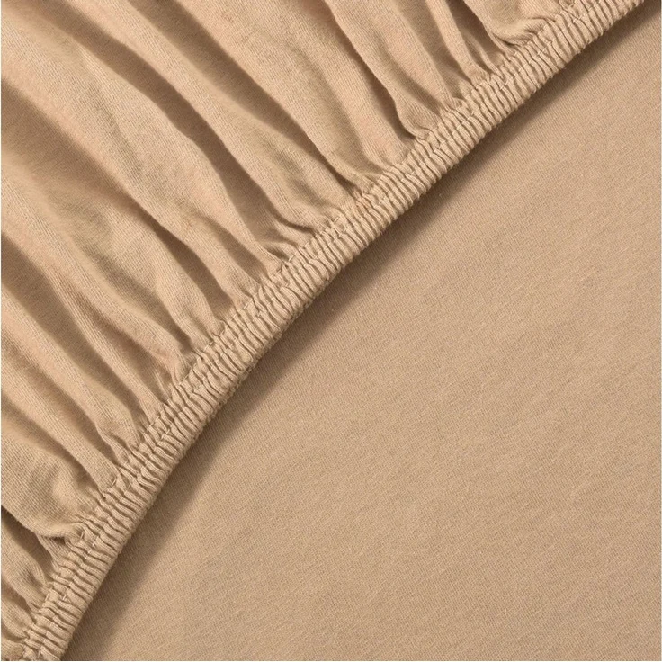 leevitex® Spannbettlaken Luxus Elasthan Jersey Spannbettlaken, Gummizug: Rundum-Gummizug – Bild 2