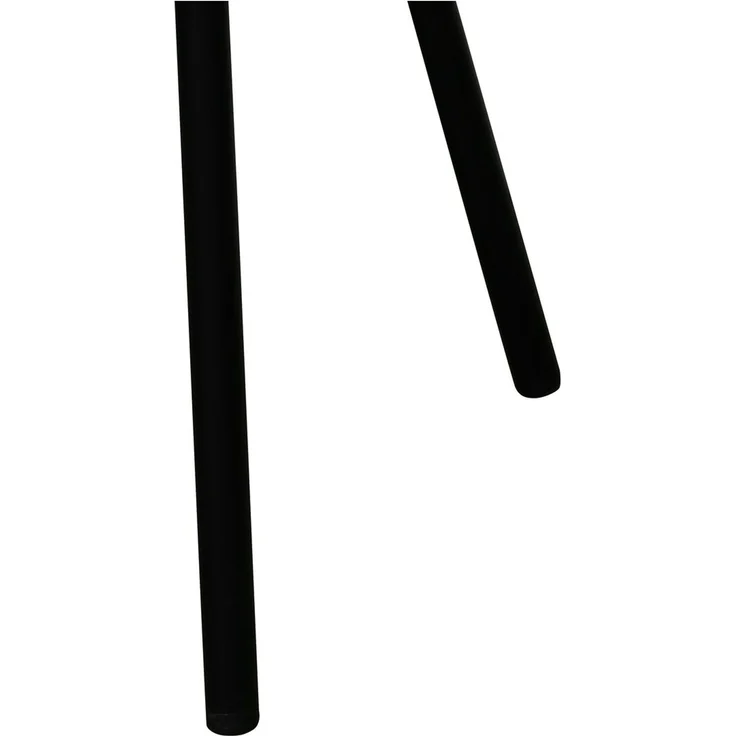 Esszimmerstuhl Annam 2er-Set aus Boucle-Stoff - mit Metallgestell, Schwarz – Bild 11
