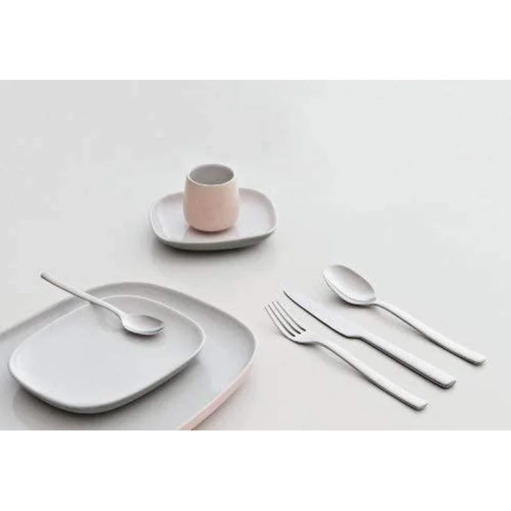 Alessi Ovale Kaffeelöffel, Edelstahl, Silber, 12. 5x3. 5x2. 8 cm, 6-Einheiten – Bild 2