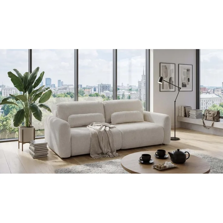 Big Sofa Bubble 2 von ED Exciting Design mit Schlaffunktion und Bettkasten