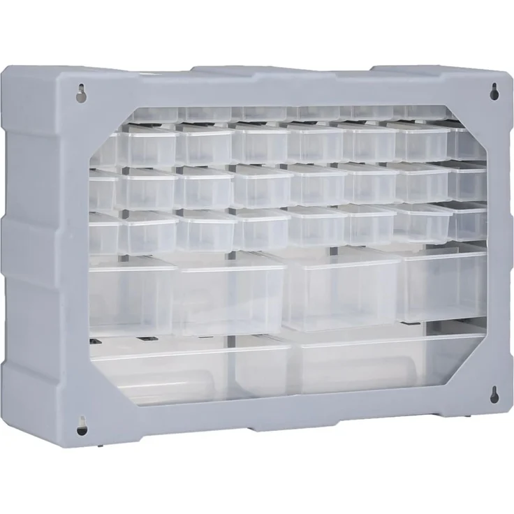 vidaXL Multi-Schubladen-Organizer mit 38 Schubladen 52x16x37,5 cm 147578 – Bild 4