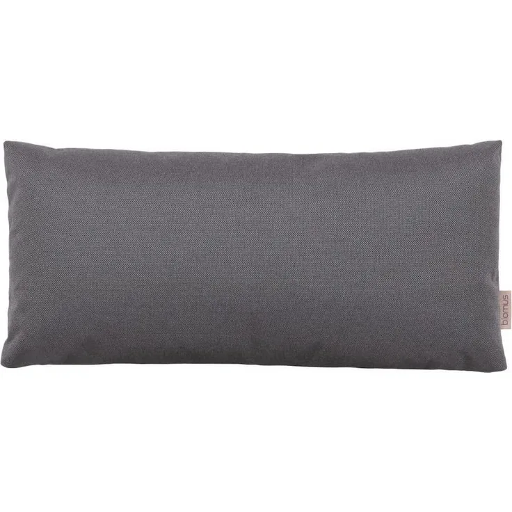 Blomus Kissen STAY, Kopfkissen, Dekokissen, Kunstfaser, Kunststoff, Dark Grey, 70x30 cm, 62013