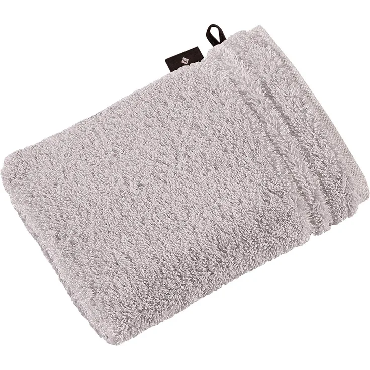 Vossen Handtücher Vienna Style Supersoft | Waschhandschuh 16x22 cm | light-grey