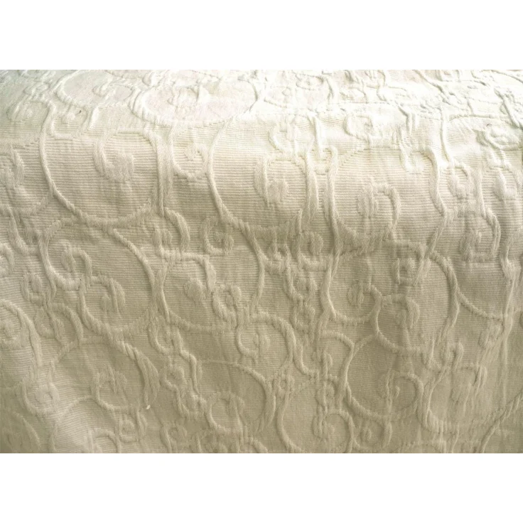 Wohnen&Accessoires Bettüberwurf Tagesdecke Fleur Rankenmuster – Bild 3