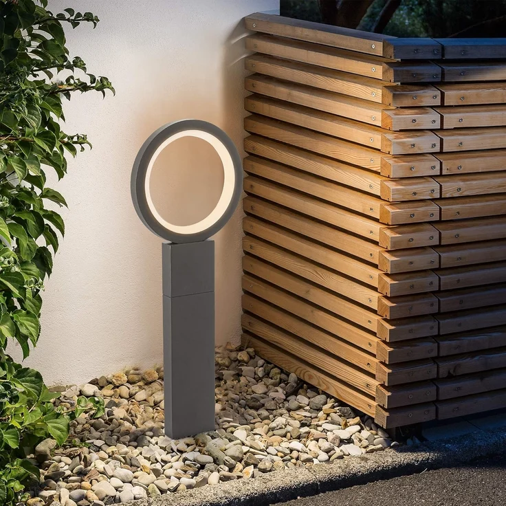 Moderne LED Wegeleuchte, anthrazit, 11W – Bild 2