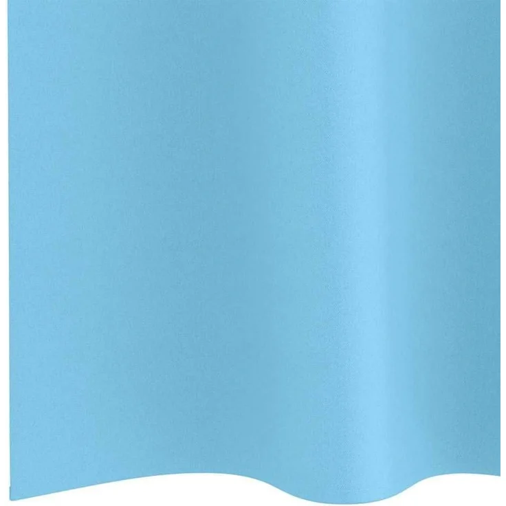 vidaXL Verdunkelungs-Vorhänge mit Ringen 2 stk. Himmelblau Polyester 4107325 – Bild 9