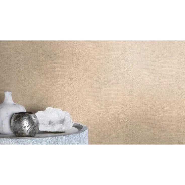 Rasch Vliestapete 751345 Tapete Tiere 53 x 1005 cm Rasch African Queen III Beige