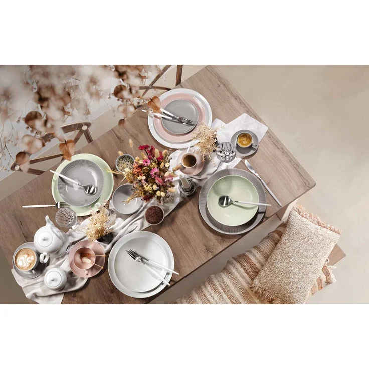 Seltmann Weiden Amina Brotteller ø 16,3 cm 6er Set Silbergrau – Bild 4