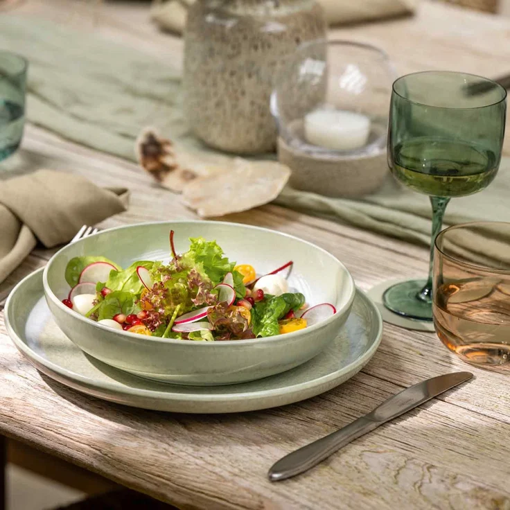 like. by Villeroy & Boch Perlemor Alga Einsteiger-Set 8-teilig – Bild 3
