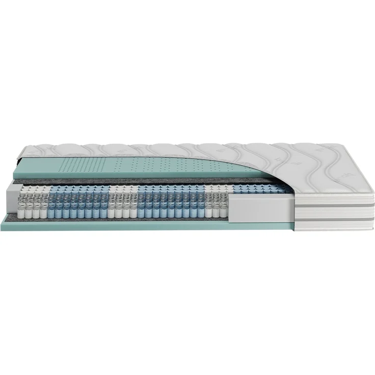 Hn8 Luxus-Taschenfederkern-Matratze "Emotion Pro TFK", 120 x 200 cm, Höhe: ca. 23 cm – Bild 3