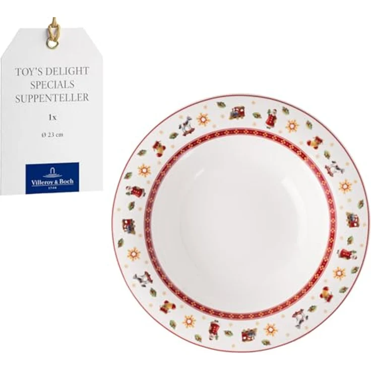Villeroy & Boch Toy's Delight Suppenteller ø 23 cm Weiß – Bild 2