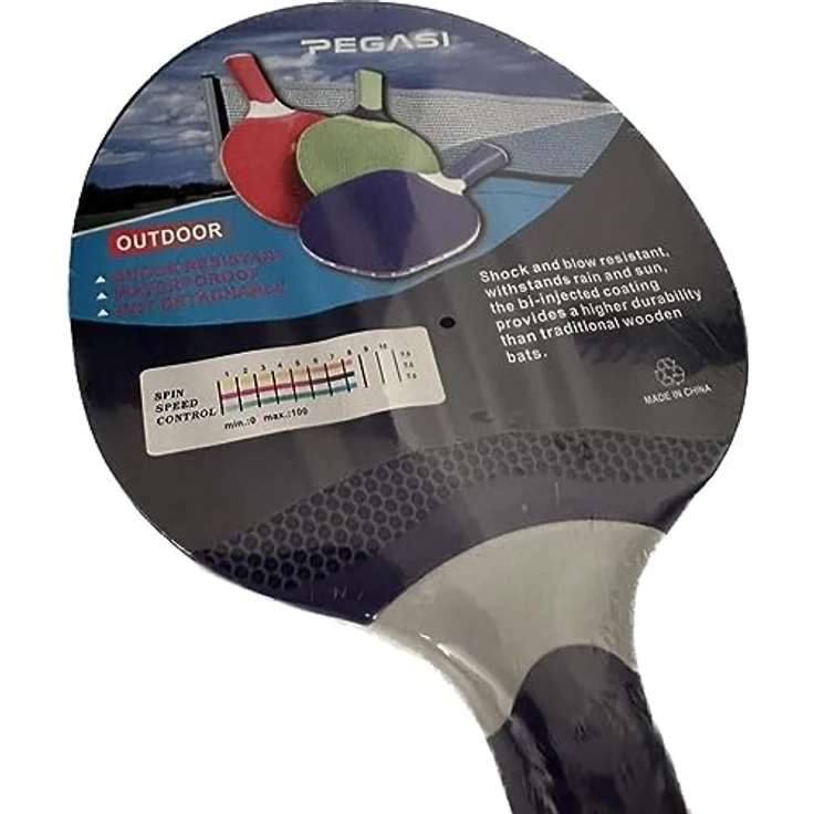 Pegasi Tischtennisschläger Outdoor Blau – Bild 4