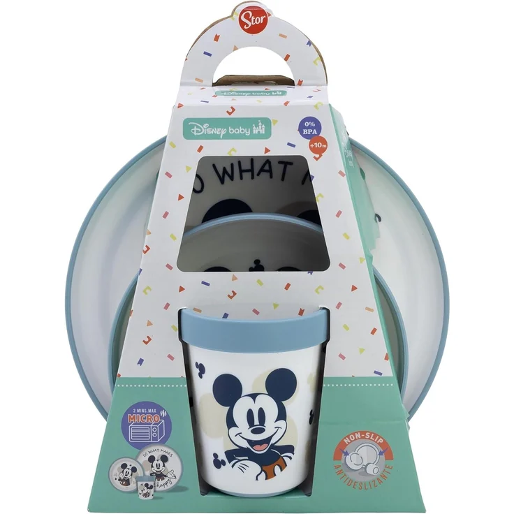 Geschirrset 3tlg. Mickey Mouse BABY – Bild 2