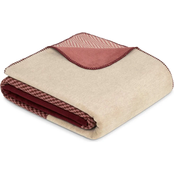Wohndecke Wohndecke bugatti, bugatti, mit modernem Patchwork-Design – Bild 5