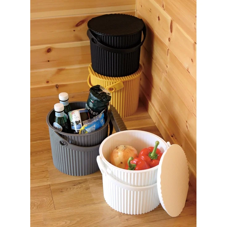 Hachiman Omnioutil Eimer mini Uni Grau 4 Liter – Bild 4