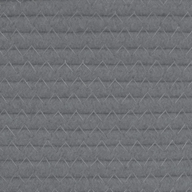 vidaXL Aufbewahrungskörbe 2 Stk. Grau und Weiß Ø24x18 cm Baumwolle 358453 – Bild 9