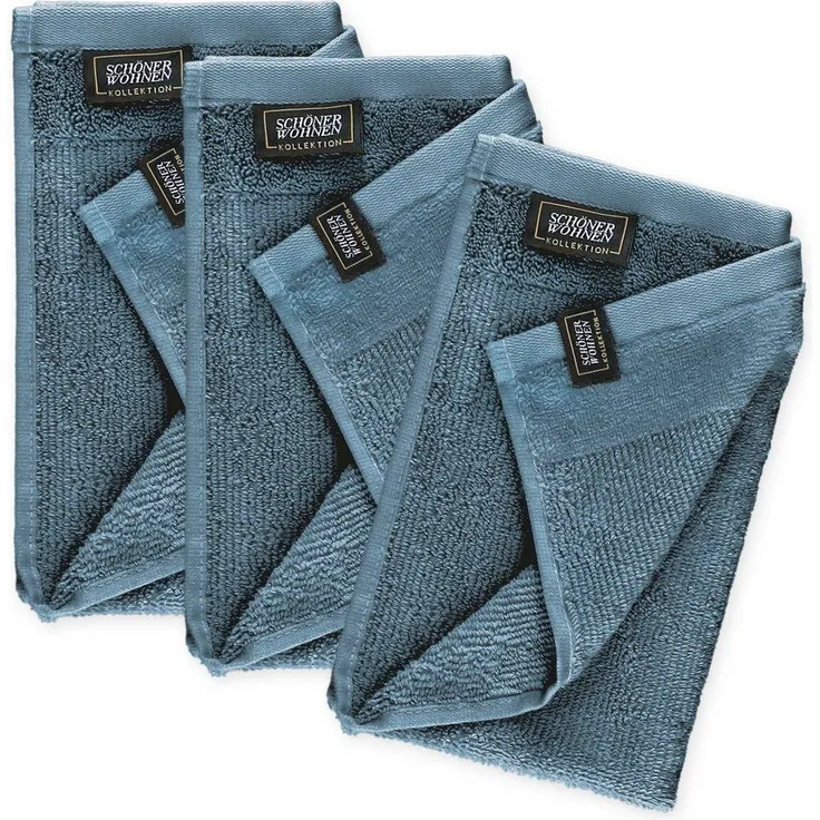 SCHÖNER WOHNEN-Kollektion Gästehandtücher Sense, Frottee (3-St)