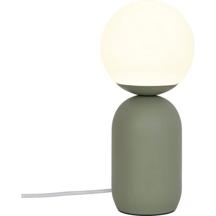 Nordlux NOTTI Tischlampe gruen E14 mit Kabelschalter 15 x 15 x 34,5 cm – Bild 4