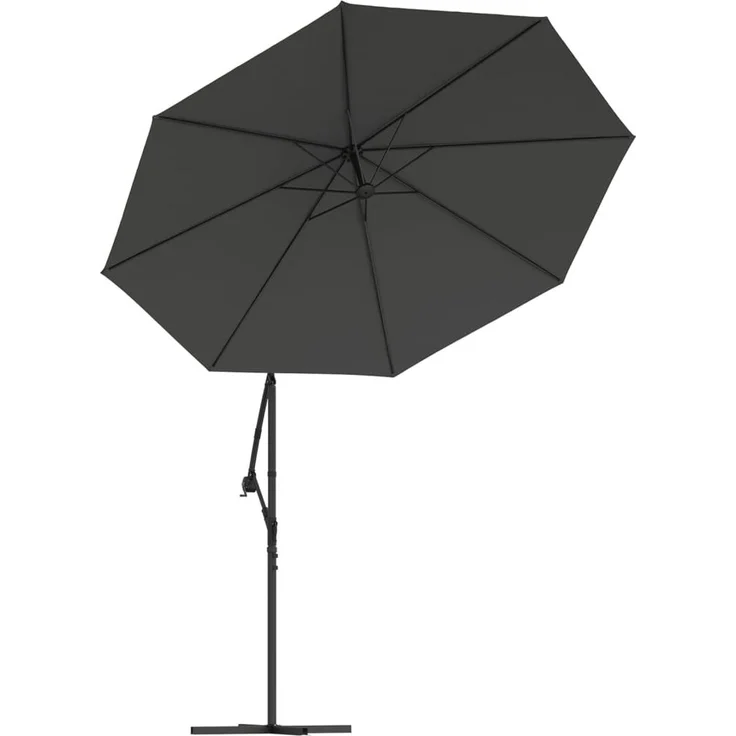 vidaXL Ersatzbezug für Ampelschirm Anthrazit 300 cm 313805 – Bild 5