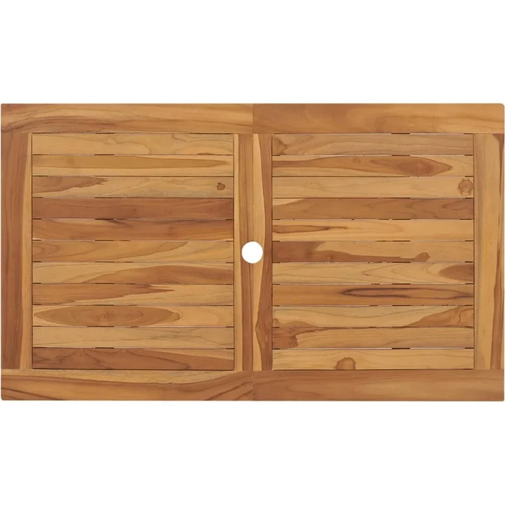 vidaXL Gartentisch Klappbar 120x70x75 cm Massivholz Teak 44682 – Bild 5
