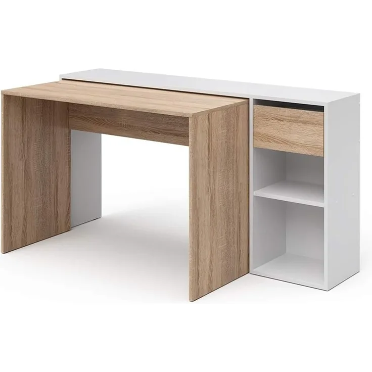 Schreibtisch Ben Weiß/Sonoma 145 x 46.4 cm Vicco