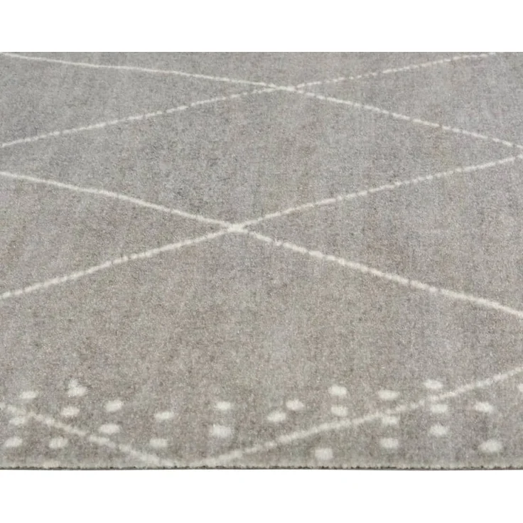 vidaXL Küchenteppich Waschbar Raute 45x150 cm Samt 136564 – Bild 3