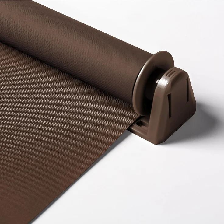 Verdunkelungsrollo Klemmfix ohne Bohren 80x150 cm Braun Verdunklungsrollo Fensterrollo Rollo Seitenzugrollo Klemmrollo für Fenster & Tür – Bild 3