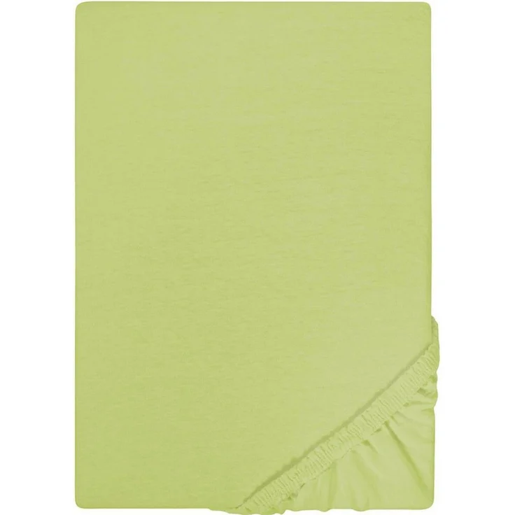 Castell Jersey-Stretch-Spannbetttuch 0077113, pistaziengrün, 1x 140x200 cm - 160x200 cm – Bild 1